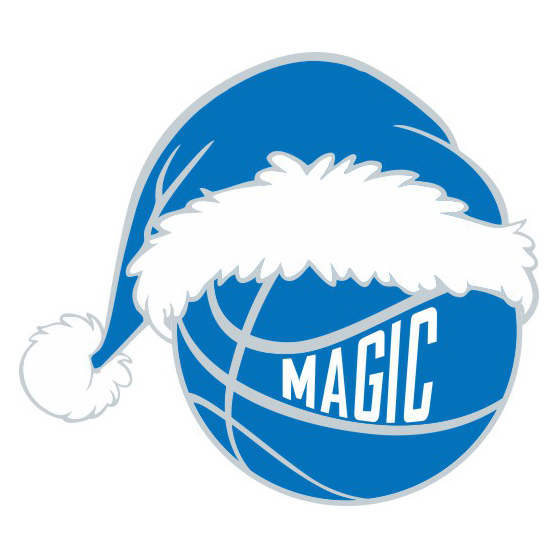 Orlando Magic Basketball Christmas hat logo iron on paper